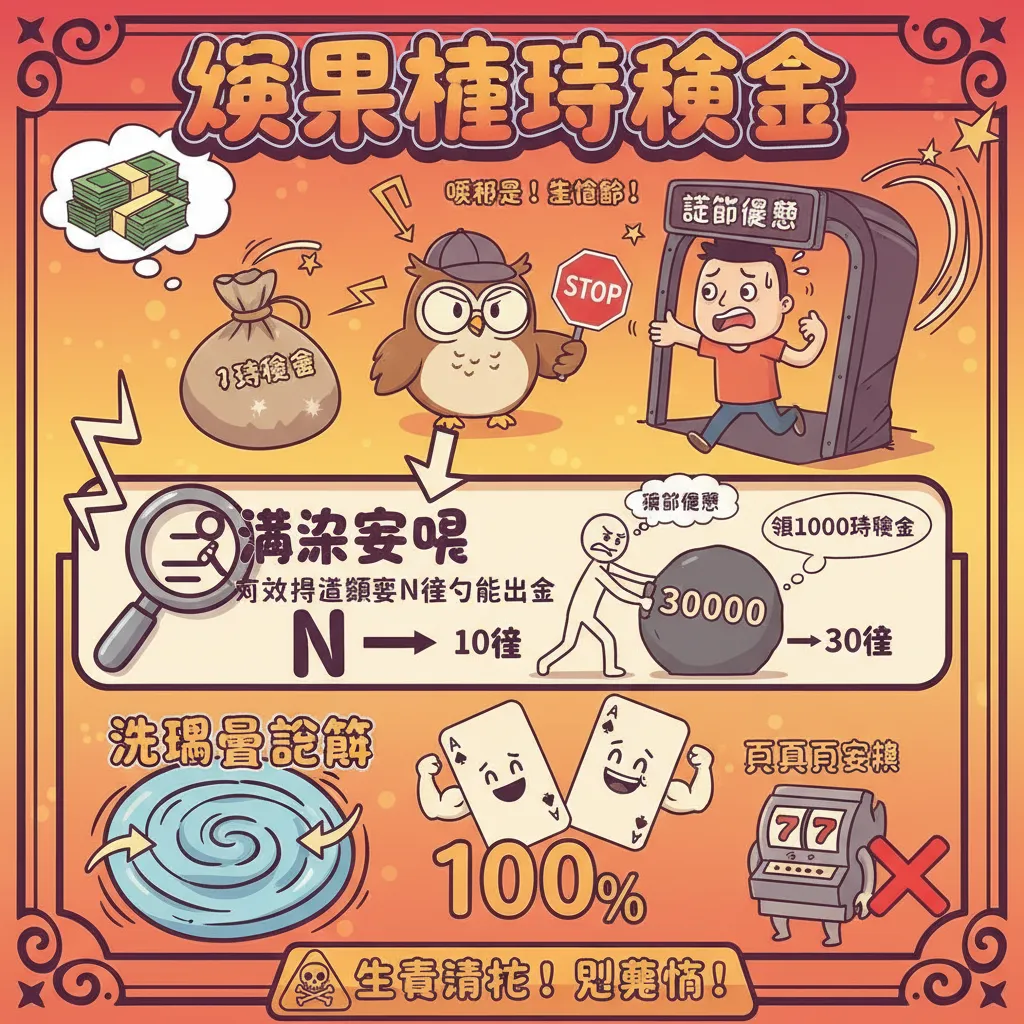 領取娛樂城體驗金前，必看流水要求與出金限制攻略